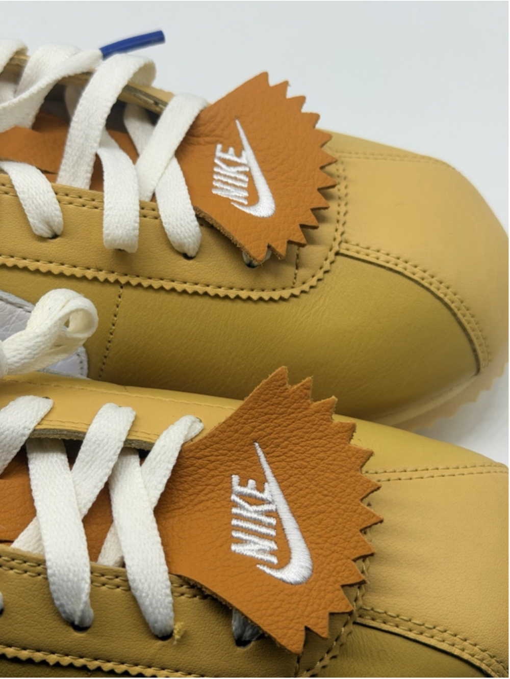 Nike Cortez 23 SE Wheat Gold White Coconut Milk FD0400 725 Men's Size 12 - Picture 9 of 10